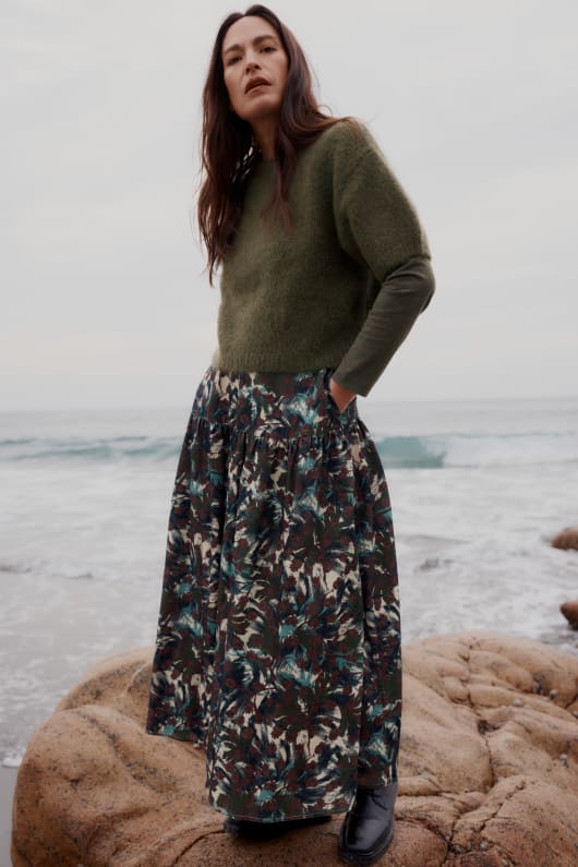 Piskies Knitted Jumper Model Image