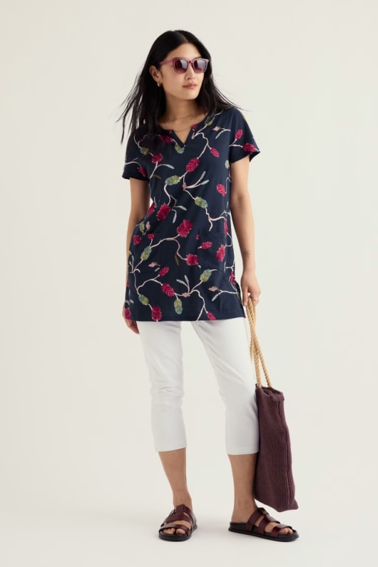 Artist's Palette V-neck Tunic
