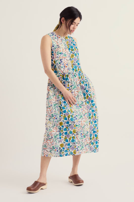 Seasalt Circular Sleeveless Brouse Dress Model Image