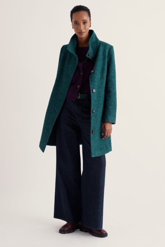 Coasting Funnel Neck Coat