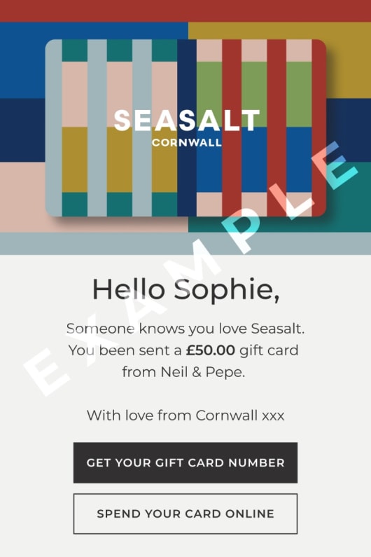 Seasalt e-Gift Card