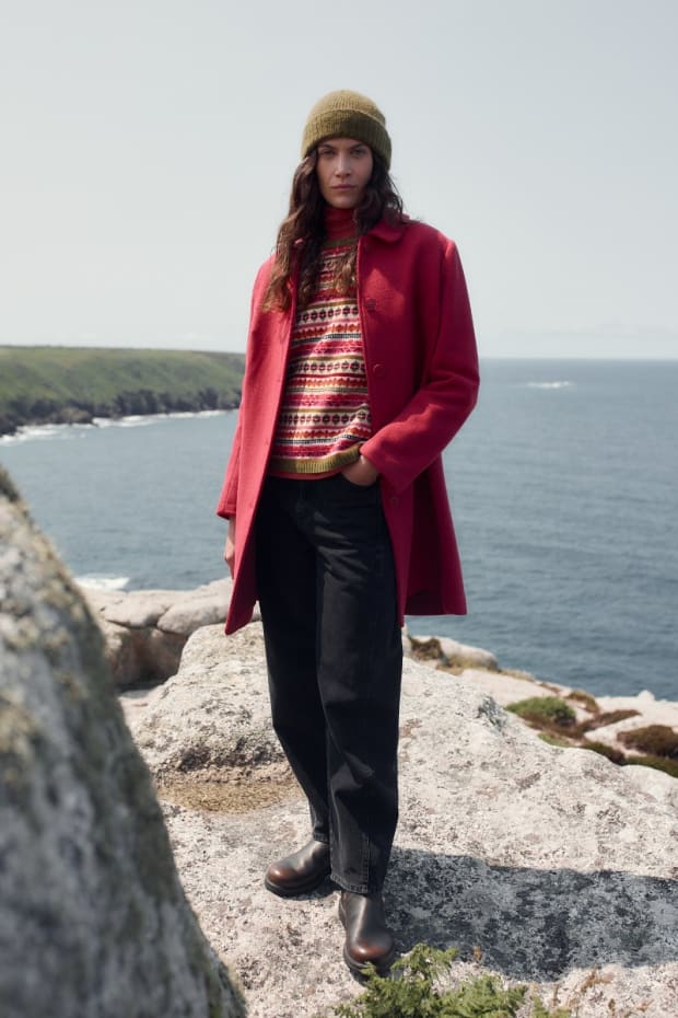 Wood Cabin Coat