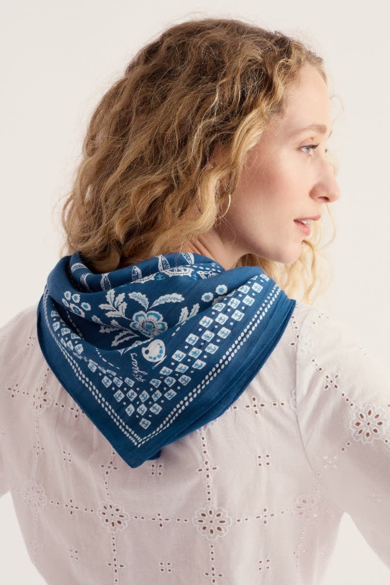 Printed Square Neckerchief | Seasalt Cornwall - Seasalt Cornwall