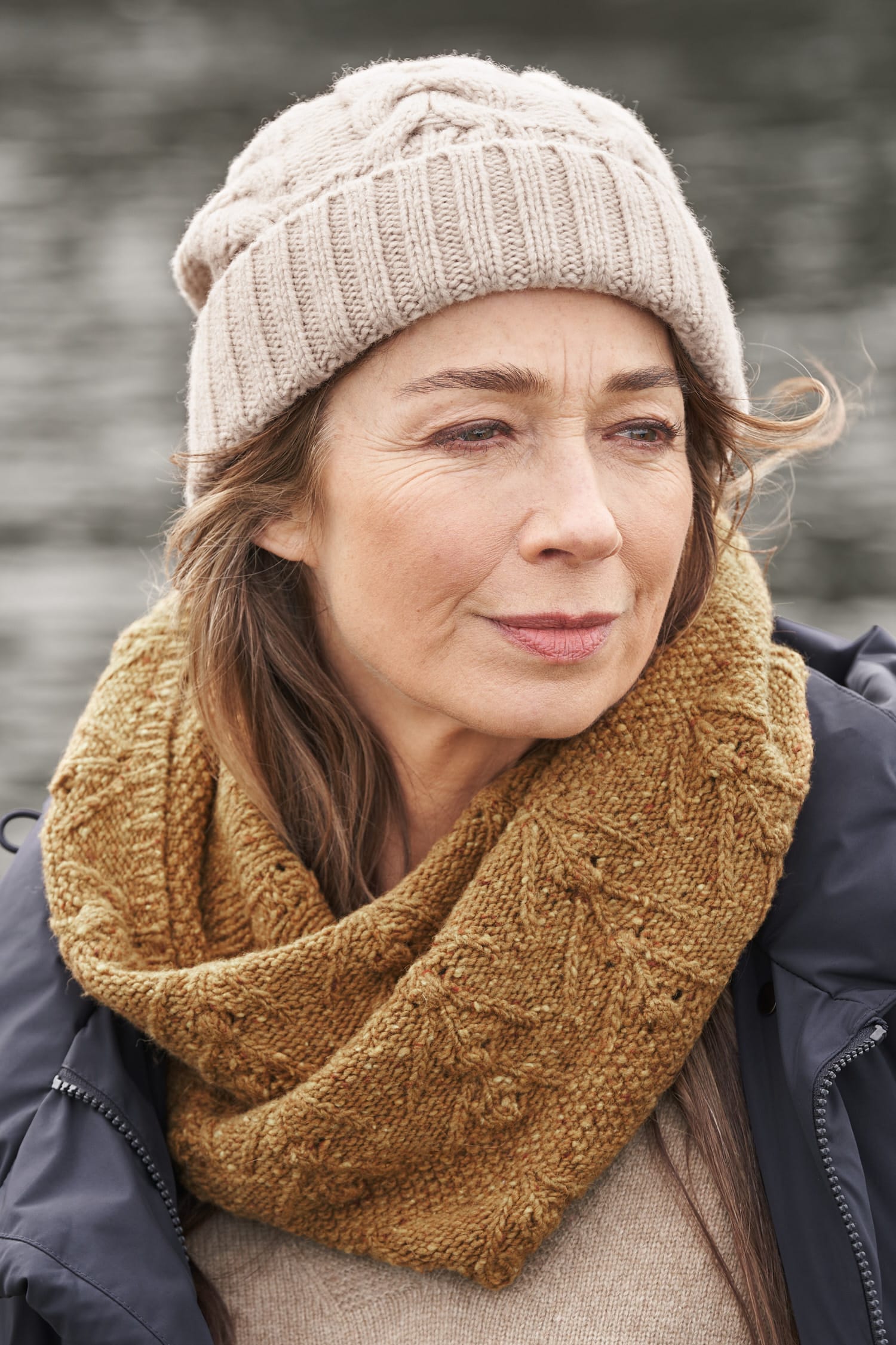 Interlace Merino Rich Cable Knit Snood - Seasalt Cornwall