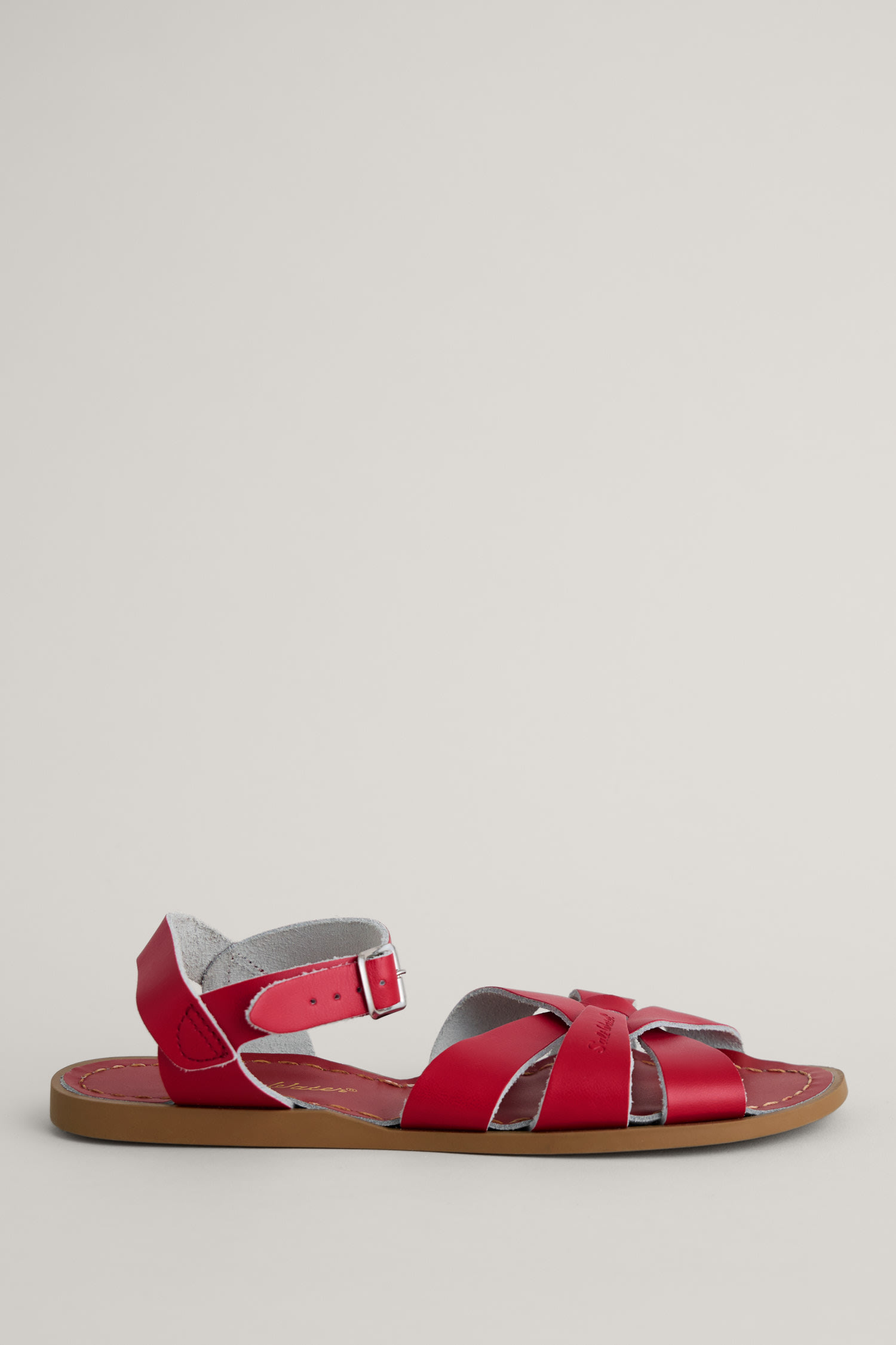 Salt-Water Original Red Leather Waterproof Sandals Seasalt Cornwall