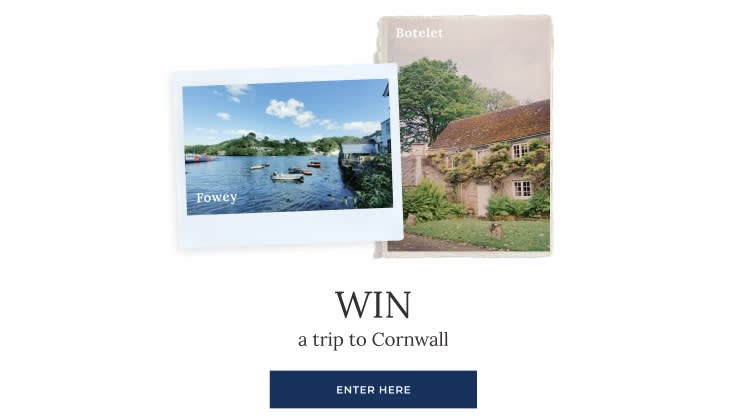 Fowey harbour and a Cornish cottage