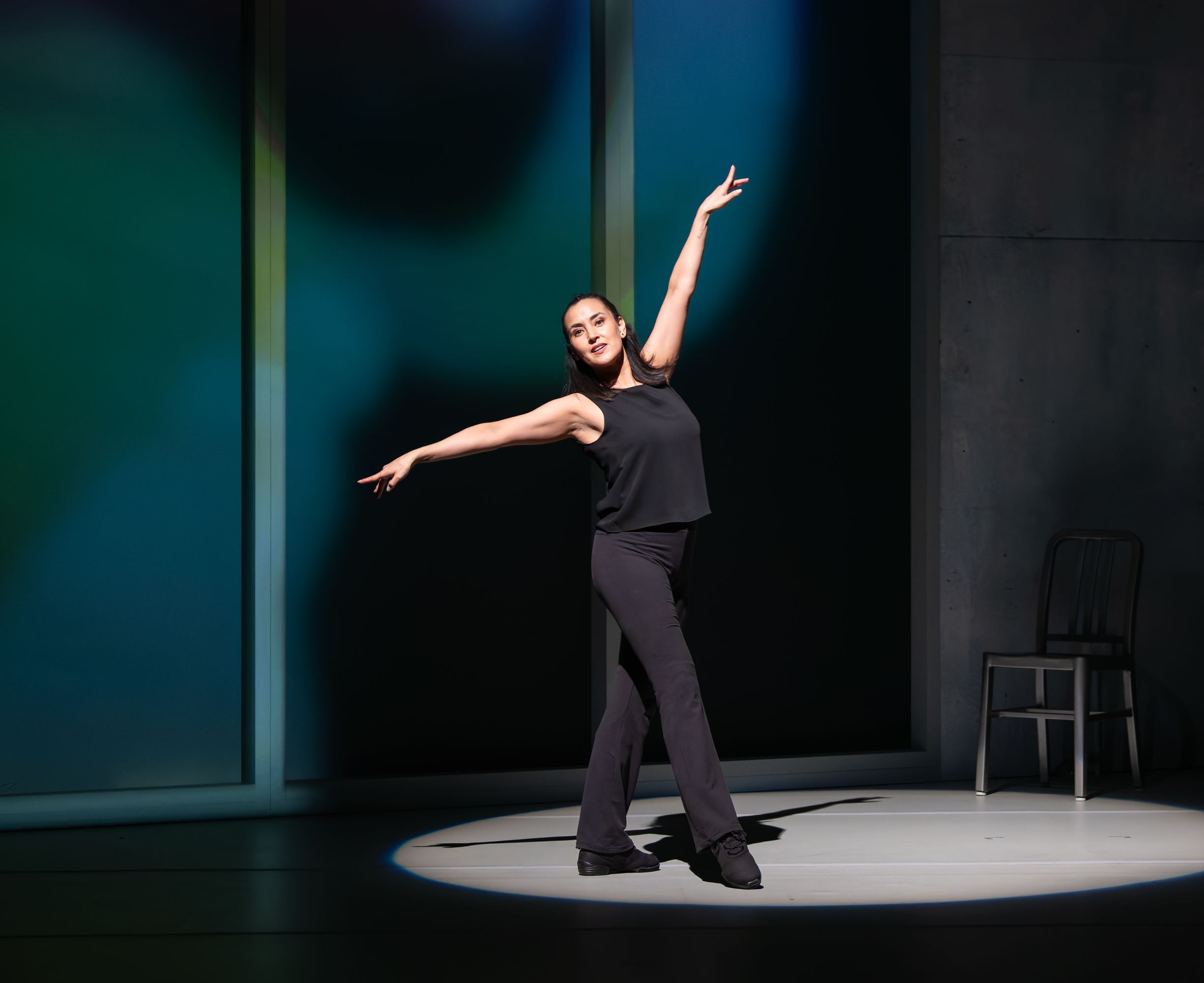 Burgandi Trejo Phoenix in Fancy Dancer (2025). Photo by Jim Coleman.