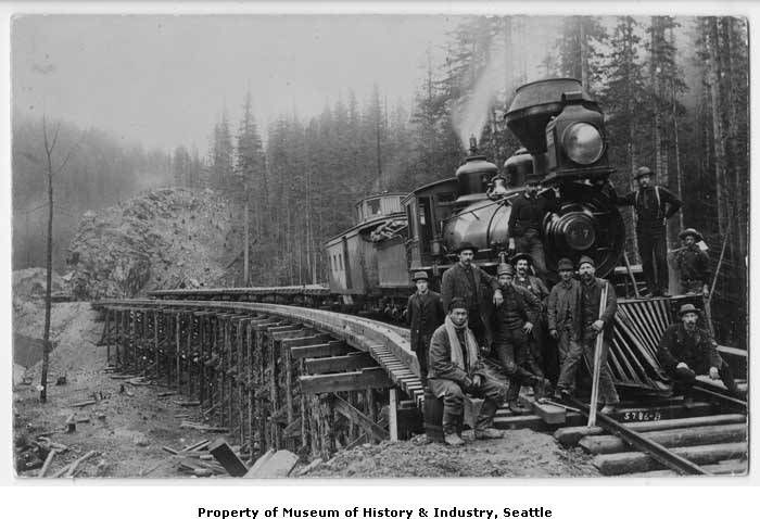 Pacific railroad 19th century
