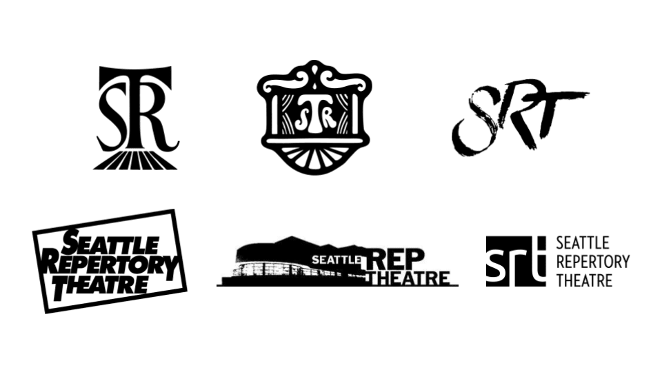 Seattle Rep Past Logos