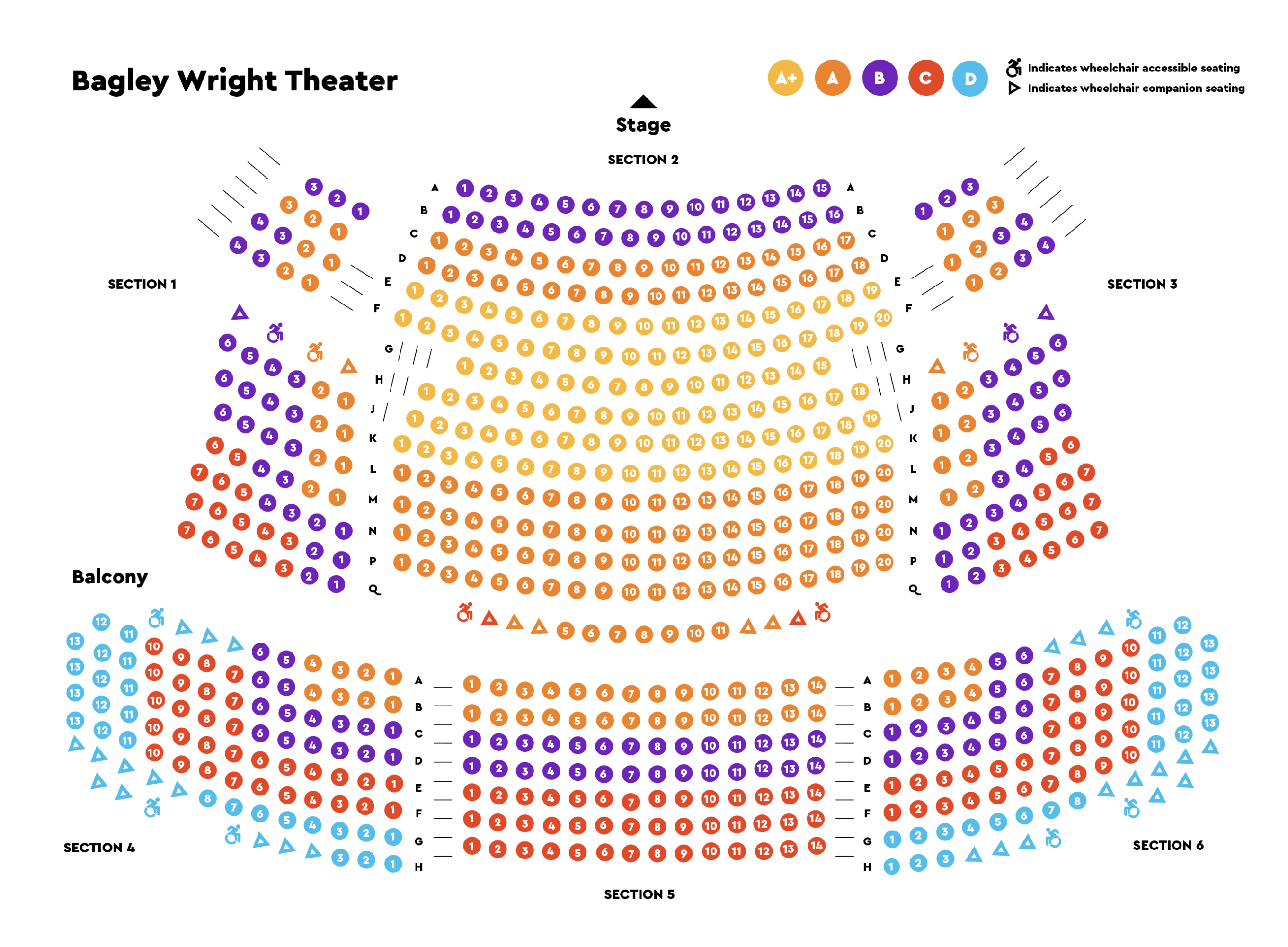 Seat Maps Seattle Rep