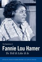 speeches of fannie lou hamer gwmh8x