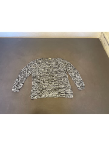 Gerry Weber Pullover Langarm Rundhals in Blau Gemustert