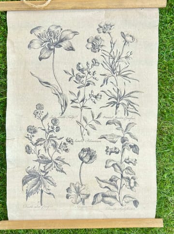 Clayre & Eef Wandkarte - (B)49 x (H)68 cm