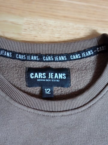 Cars Sweatshirt "Afton" in Hellbraun