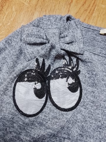 Denokids Pulli  "Eyes" in Grau (nur Pulli)