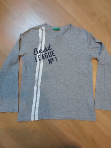 Benetton Longsleeve in Grau
