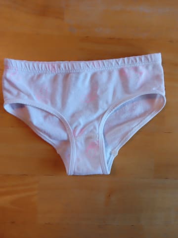 Sanetta Slip in Weiß/ rosa mit Schmetterlingen