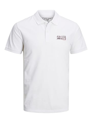 Jack & Jones Poloshirt in Weiß