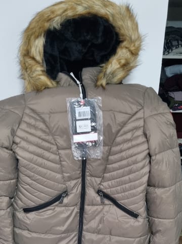 Canadian Peak Parka "Akapeak" in Taupe