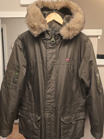 Geographical Norway Parka "Abiosaure" in Grau