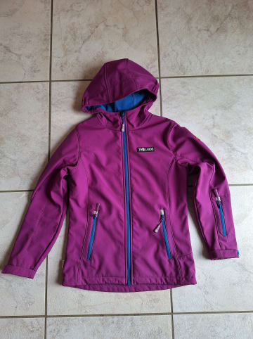 Trollkids Softshelljacke "Oslofjord" in Lila/ Blau
