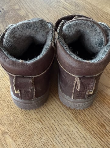 bisgaard Leder-Boots in Braun