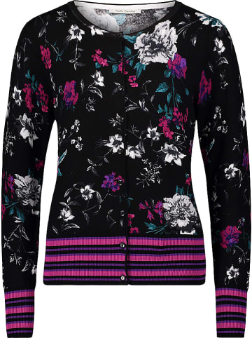 Betty Barclay Cardigan in Schwarz/ Bunt