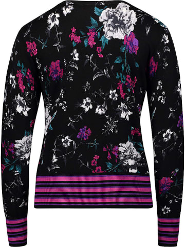 Betty Barclay Cardigan in Schwarz/ Bunt