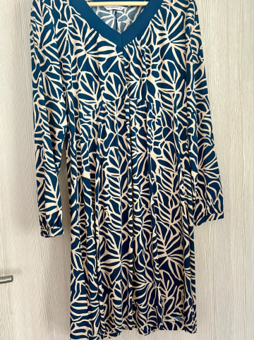 TATUUM Kleid in Dunkelblau/ Beige