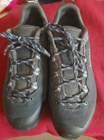 LOWA Wanderschuhe LOWA EXPLORER II GTX LO Ws in Navy/Lila