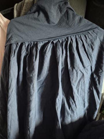 Lin Passion Leinen-Rock in Dunkelblau