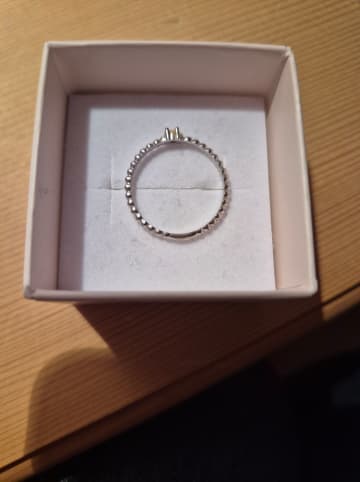 Steel_Art Ring mit Edelstein