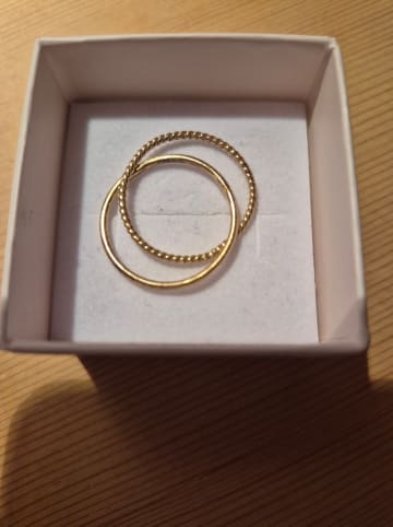 Elli Ring 925 Sterling Silber in Gold