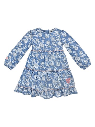 Bondi Kleid "Blumenallover" in Blau