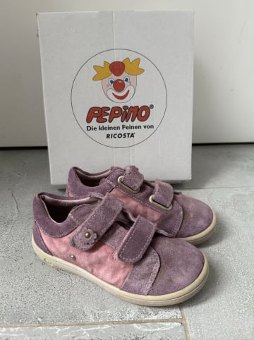 PEPINO Leder-Sneakers "Niddi" in Rosa