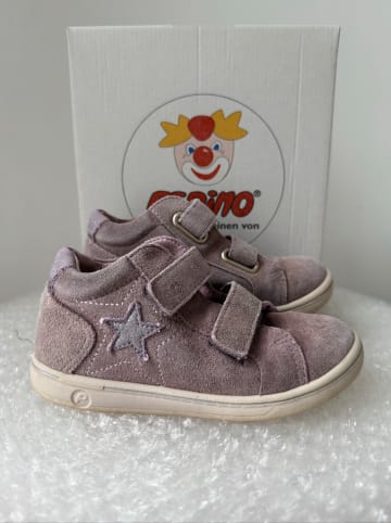 PEPINO Leder-Sneakers "Mia" in Rosa