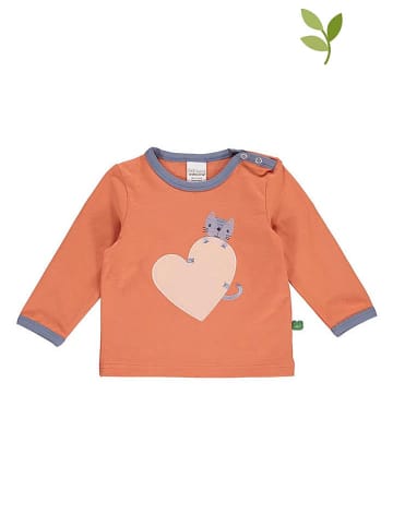 Fred´s World by GREEN COTTON Longsleeve in Orange/ Bunt