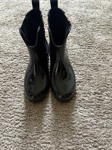 Tommy Hilfiger Shoes Gummistiefel in Schwarz/ Braun