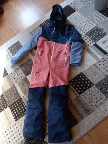 Trollkids Schneeanzug "Hallingdal" in Rosa