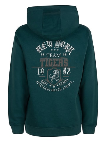 INDIAN BLUE JEANS Hoodie "New York" in Grün