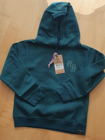 INDIAN BLUE JEANS Hoodie "New York" in Grün