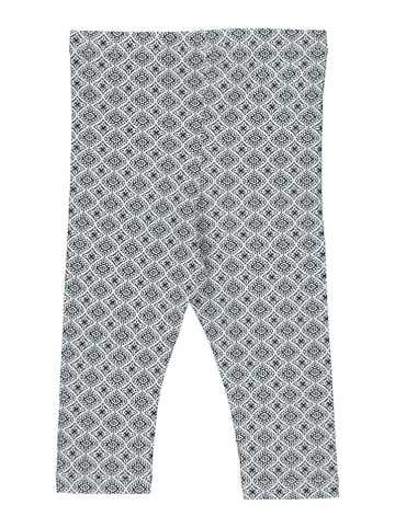 Tom Tailor Leggings in Creme/ Dunkelblau