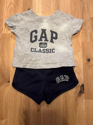 GAP 2tlg. Outfit in Grau/ Dunkelblau