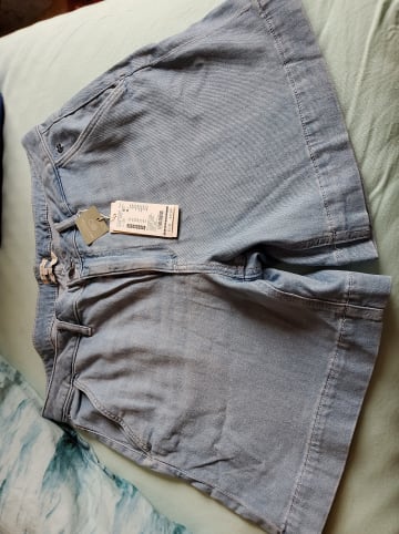 Tom Tailor Jeans-Shorts in Hellblau