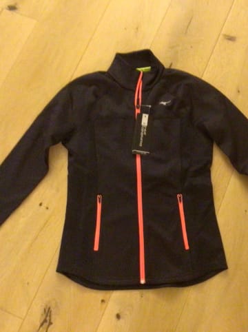 Mizuno Fleecejacke "BT" in Schwarz