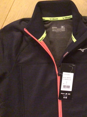 Mizuno Fleecejacke "BT" in Schwarz