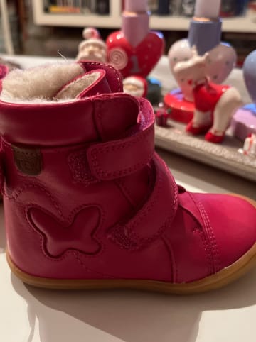 BO-BELL Leder-Winterboots in Pink