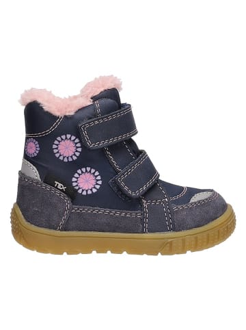 Lurchi Leder-Winterboots "Jasmina" in Dunkelblau