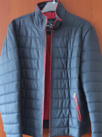 GIORGIO DI MARE Lederjacke in Dunkelblau