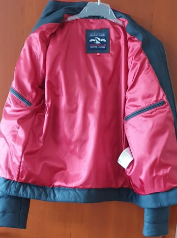GIORGIO DI MARE Lederjacke in Dunkelblau